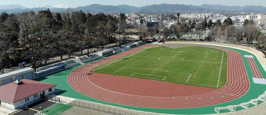 Tokyo football center Hachioji Fujimori field